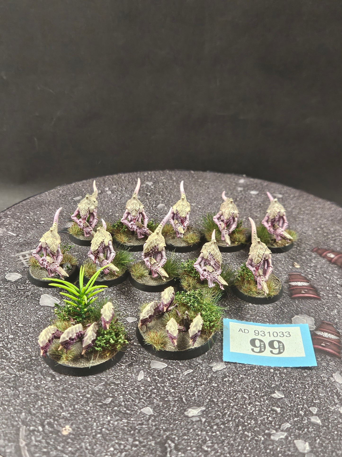 10x Termgants + 2x Ripper Swarms #99 Well Painted Tyranids Warhammer 40k