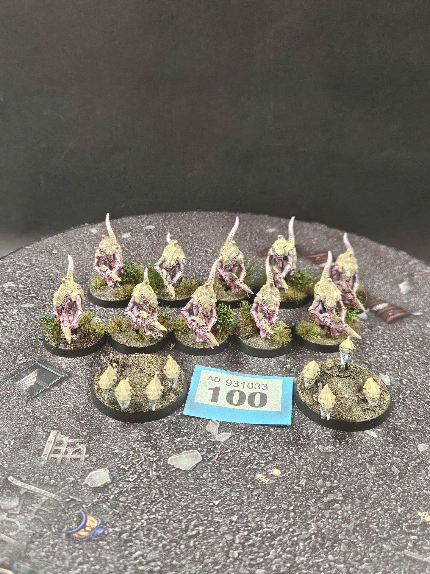 10x Termgants + 2x Ripper Swarms #100 Well Painted Tyranids Warhammer 40k