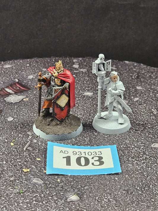 Freeguild Marshal + Relic Envoy #103 Cities of Sigmar AOS Warhammer 40k