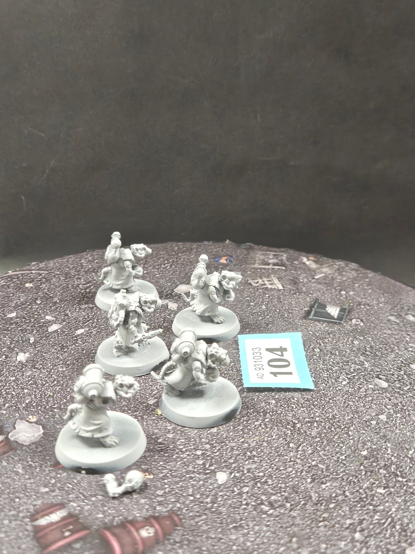 5x Acolyte Globadiers #104 Skaven AOS Warhammer 40k
