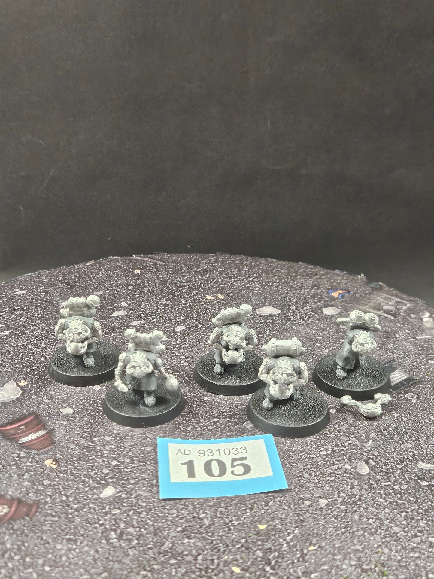 5x Acolyte Globadiers #105 Skaven AOS Warhammer 40k