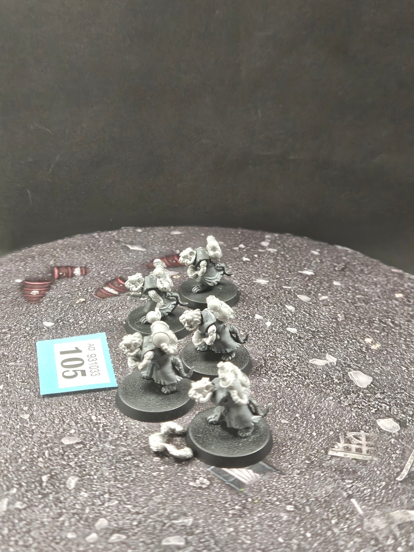 5x Acolyte Globadiers #105 Skaven AOS Warhammer 40k