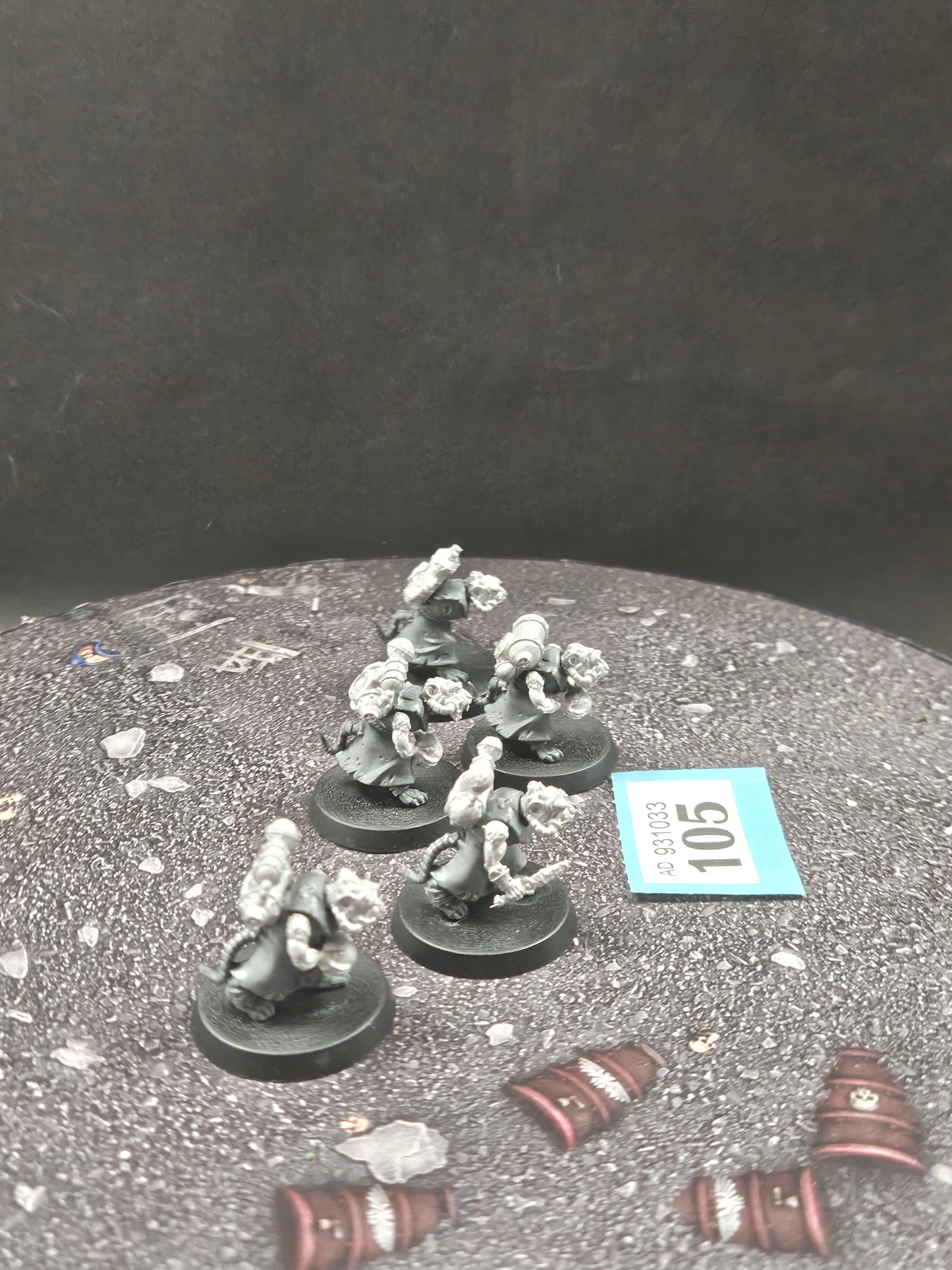 5x Acolyte Globadiers #105 Skaven AOS Warhammer 40k