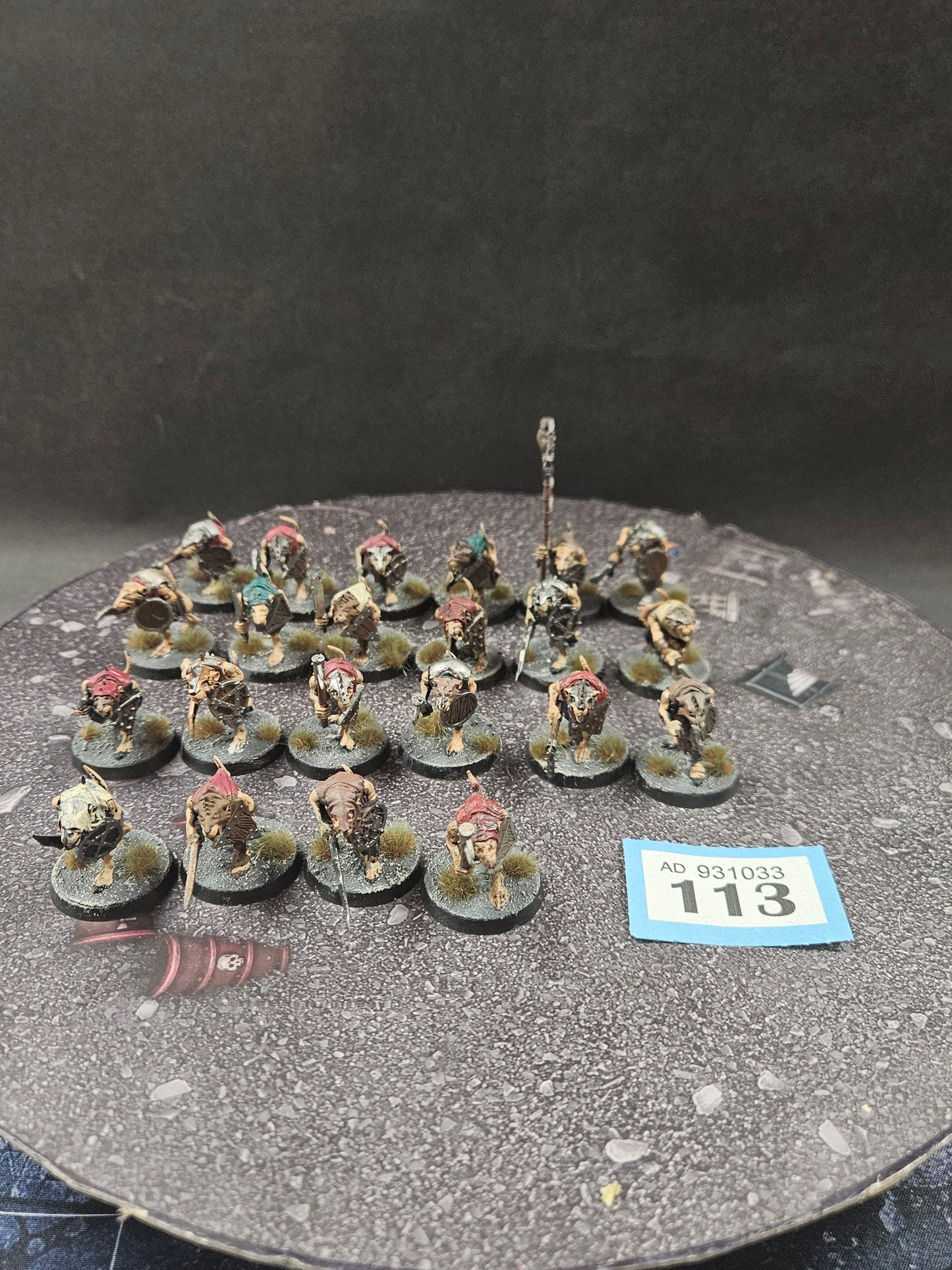 21x Plague Monks #113 Skaven AOS Warhammer 40k