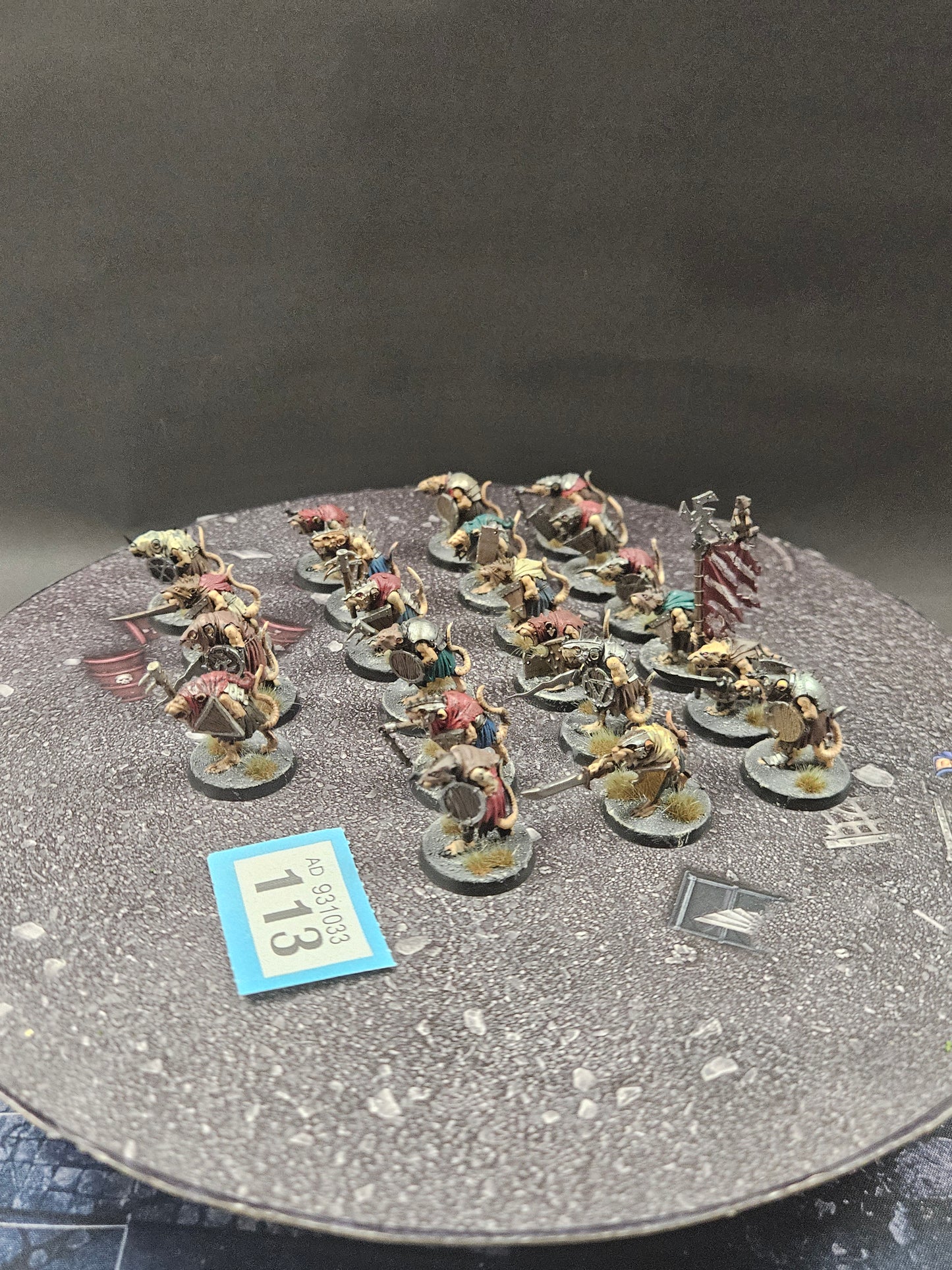21x Plague Monks #113 Skaven AOS Warhammer 40k