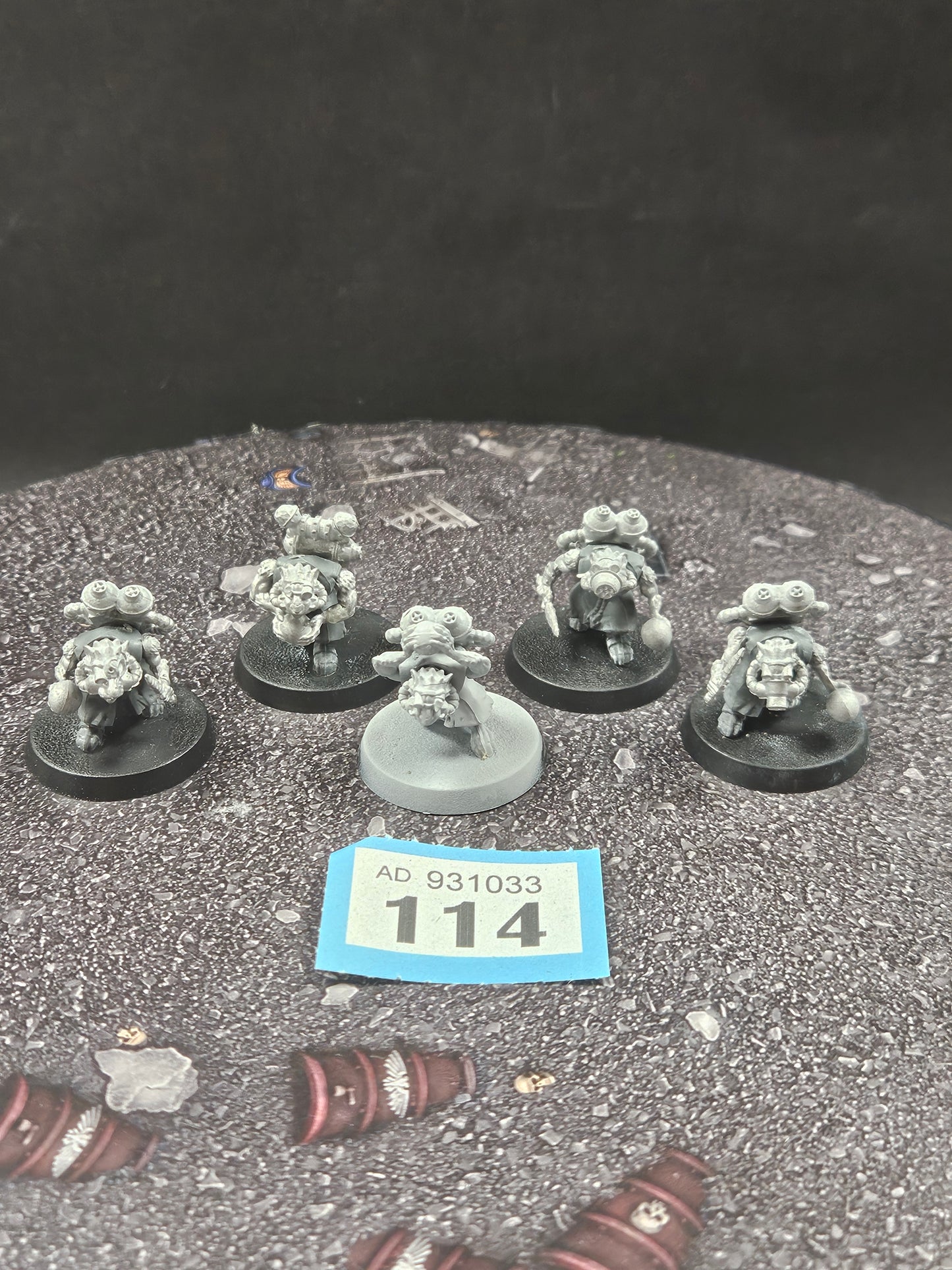 5x Acolyte Globadiers #114 Skaven AOS Warhammer 40k