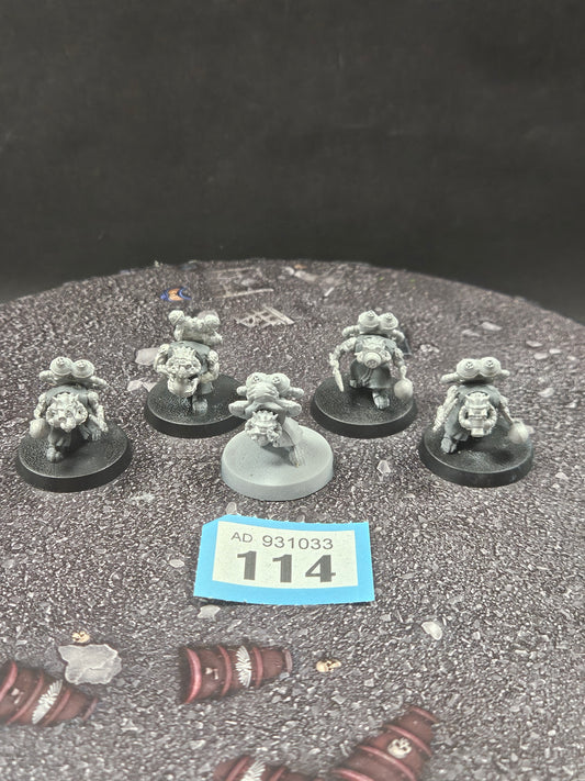 5x Acolyte Globadiers #114 Skaven AOS Warhammer 40k