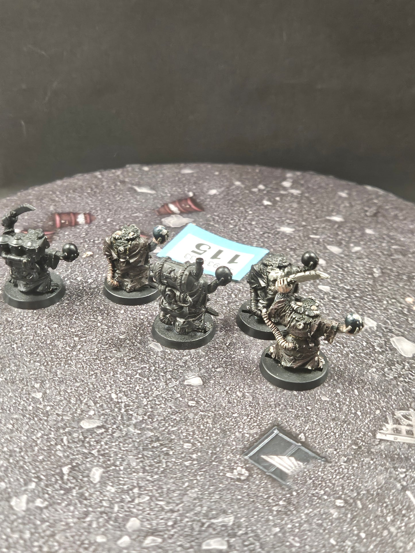 5x Acolyte Globadiers #115 Skaven AOS Warhammer 40k