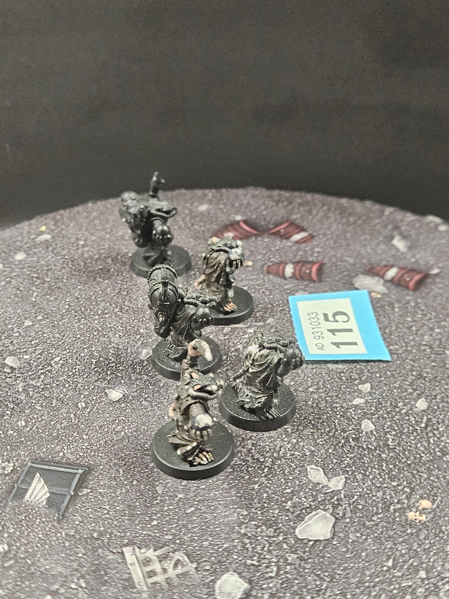 5x Acolyte Globadiers #115 Skaven AOS Warhammer 40k