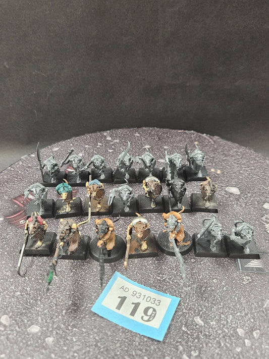21x Plague Monks #119 Skaven AOS Warhammer 40k