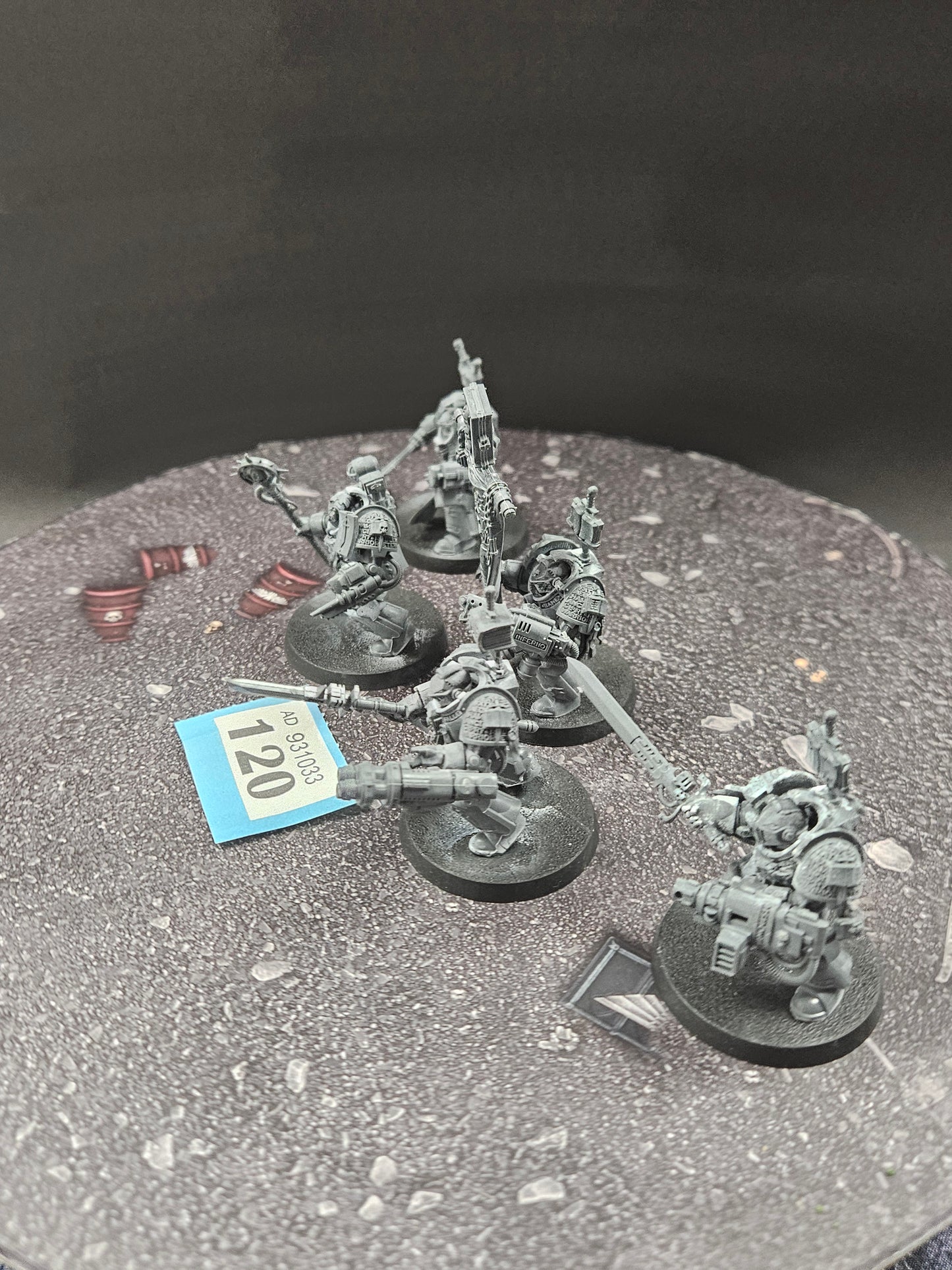 5x Paladins Terminator Squad #120 Grey Knights Space Marines Warhammer 40k