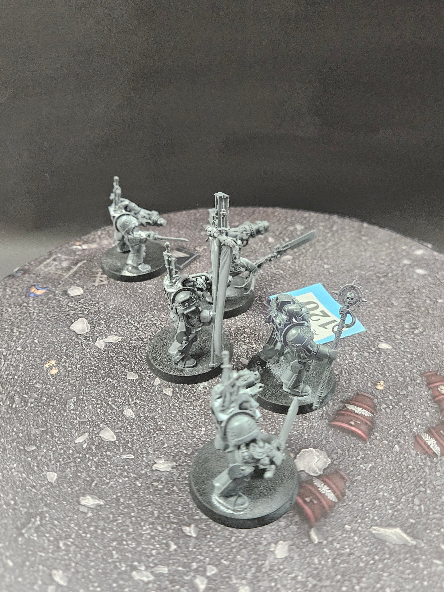 5x Paladins Terminator Squad #120 Grey Knights Space Marines Warhammer 40k