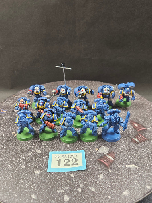 10x Tactical Marines + 4x Terminators + Jump Pack OOP #122 Space Marines Warhammer 40k