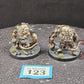 2x Rat Ogors #123 Well Painted Skaven AOS Warhammer 40k
