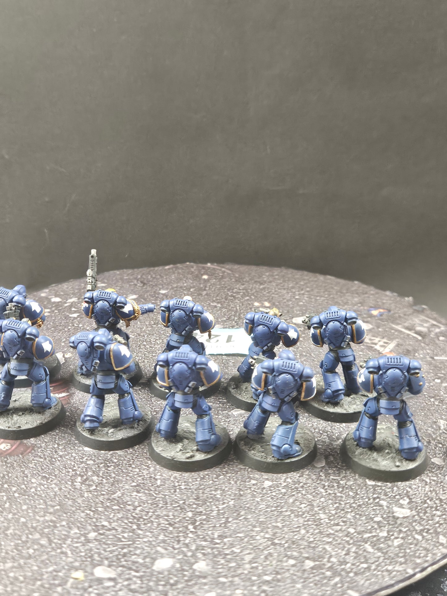 10x Primaris Intercessors #124 Well Painted Space Marines Warhammer 40k