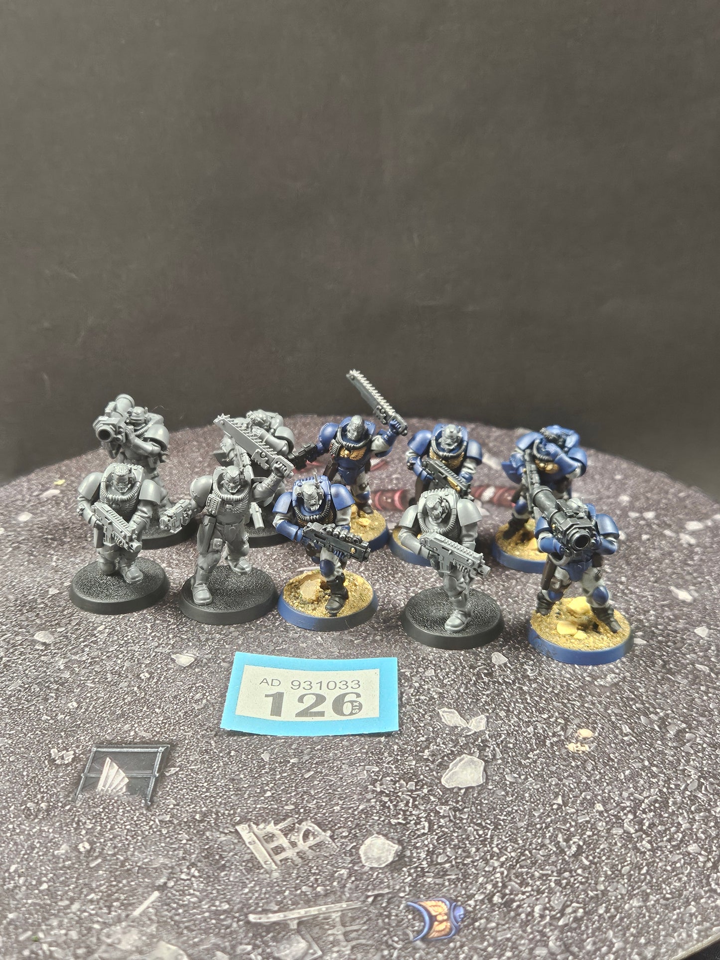 10x Primaris Scout Squad Kill Team #126 Space Marines Warhammer 40k