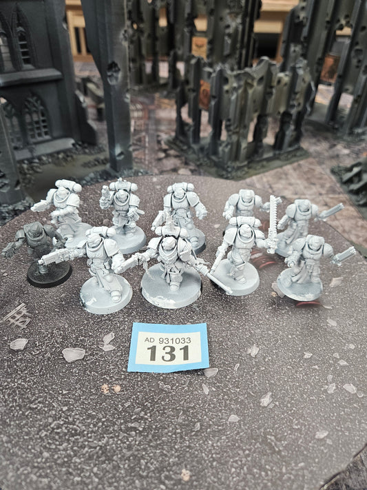 10x Crusader Squad Black Templars #131 Space Marines Warhammer 40k