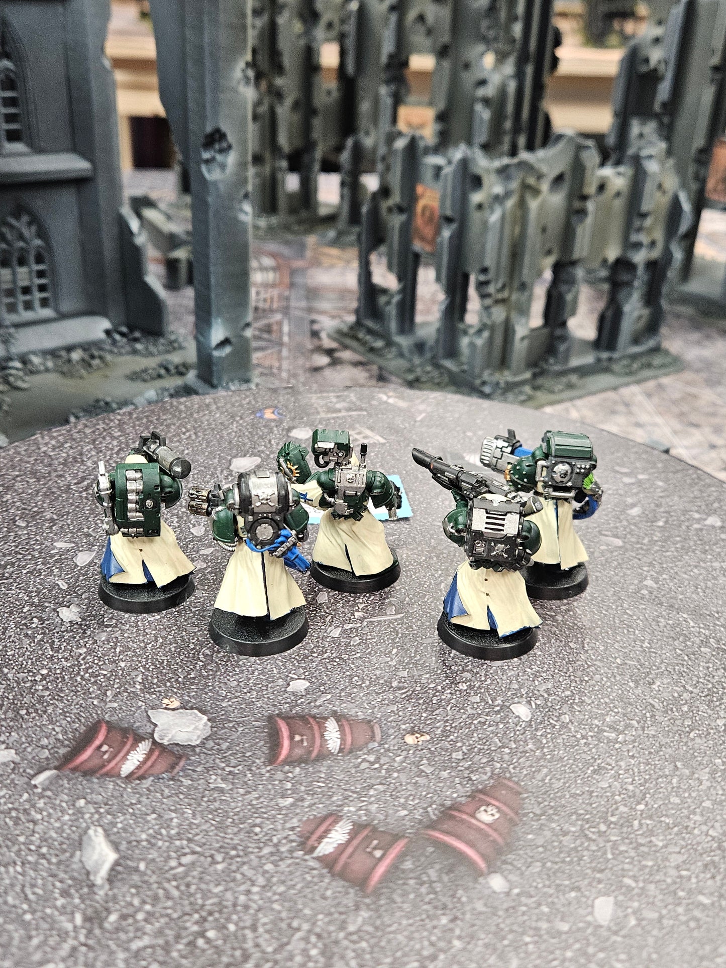 5x Dark Angels Devastators Squad #132 Space Marines Warhammer 40k