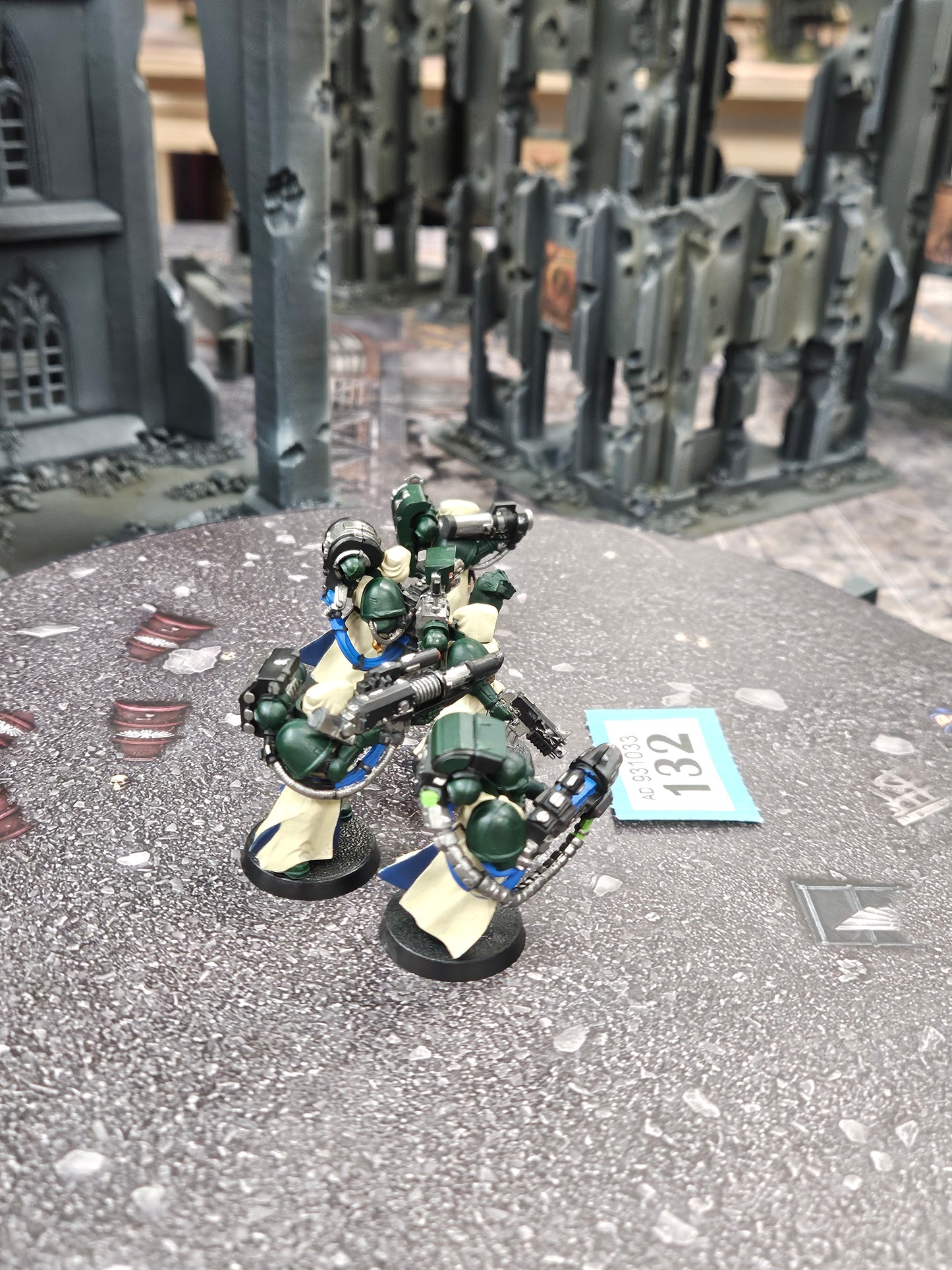 5x Dark Angels Devastators Squad #132 Space Marines Warhammer 40k