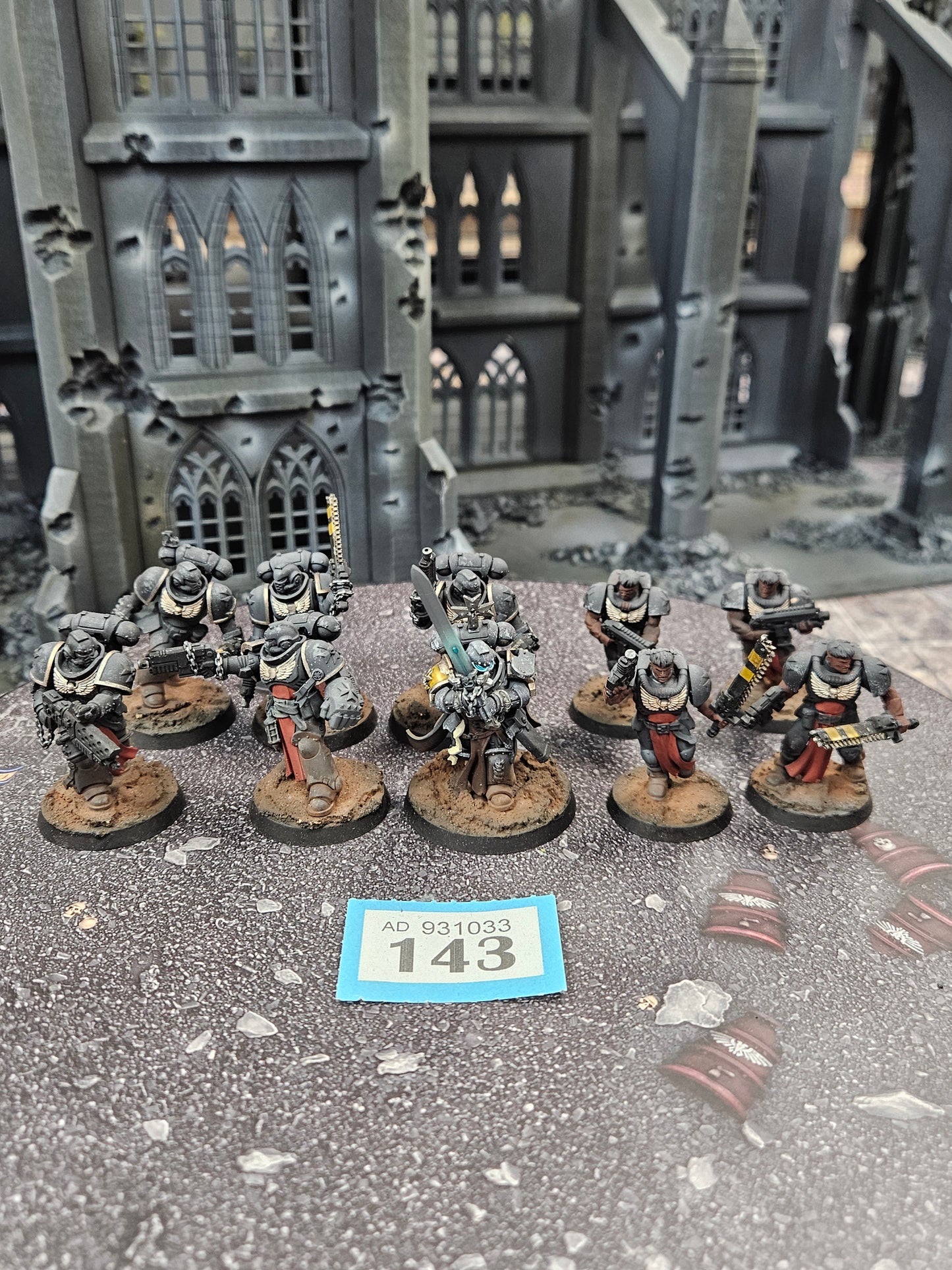 10x Crusader Squad #143 Black Templars Space Marines Warhammer 40k