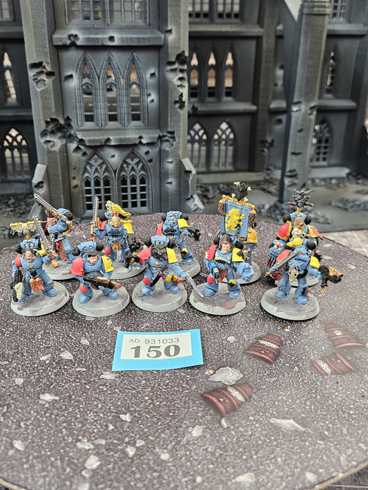 10x Tactical Marines #150 Well Painted Legiones Astartes 30k Warhammer 40k