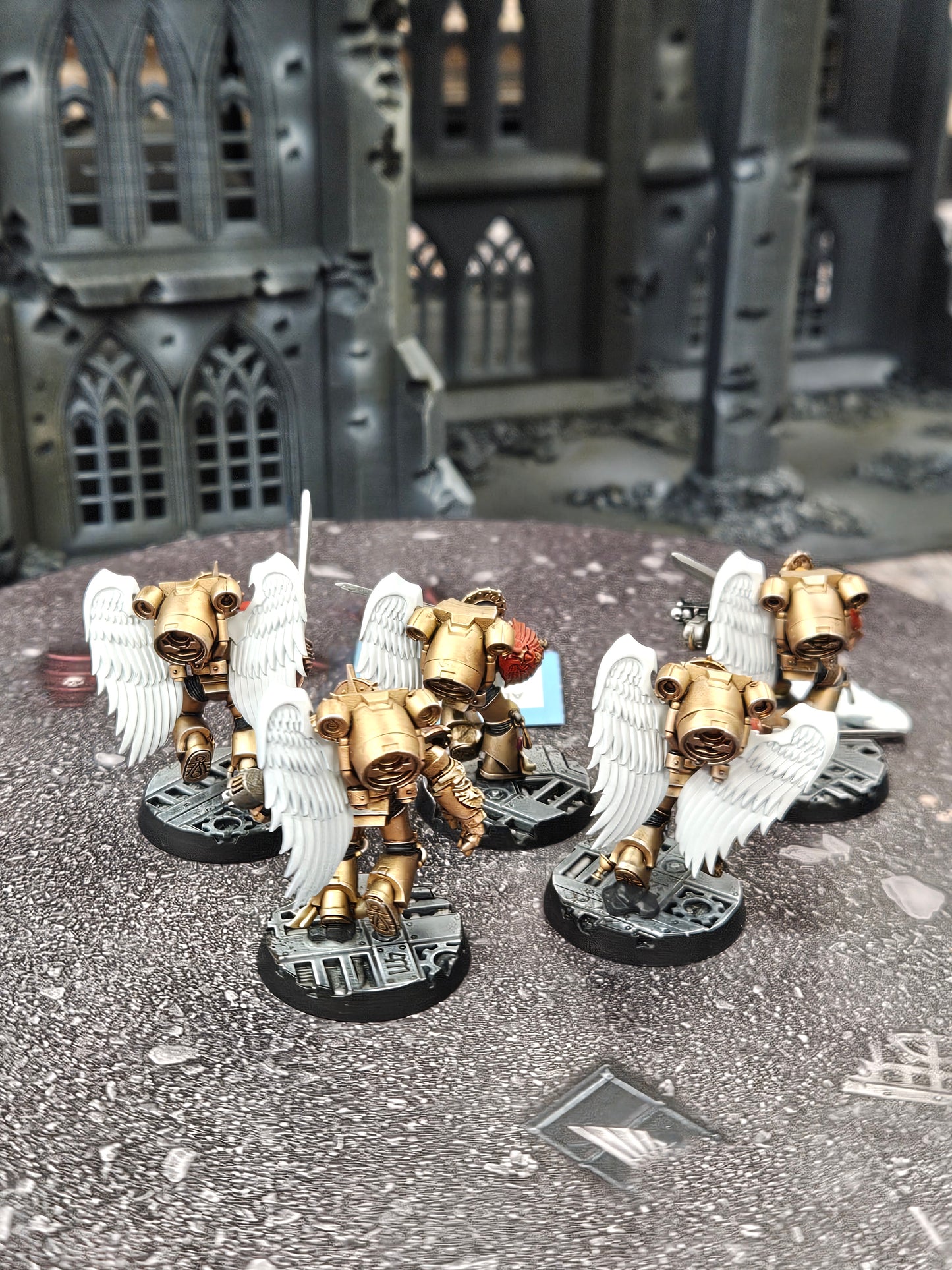 5x Sanguinary Guard OOP #161 Blood Angels Space Marines Warhammer 40k