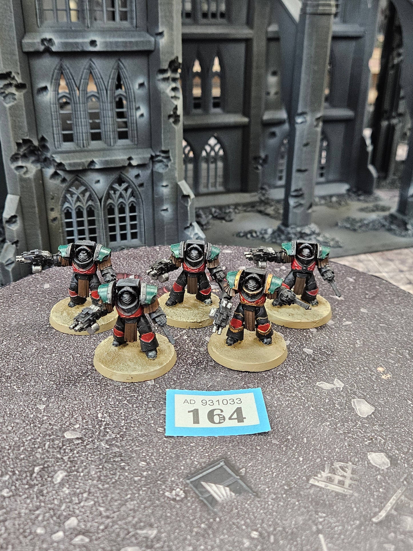 5x Cataphractii Terminator Squad #164 Legiones Astartes 30k Warhammer 40k