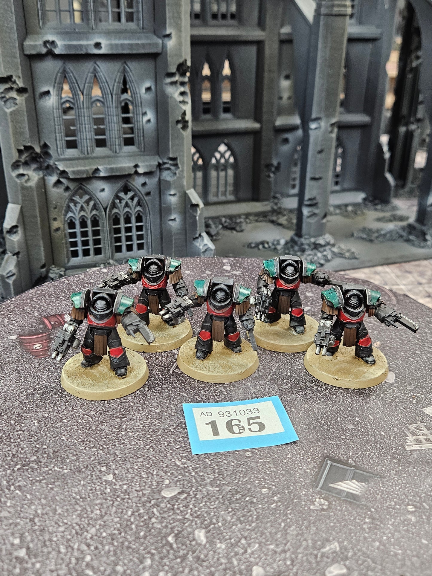 5x Cataphractii Terminator Squad #165 Legiones Astartes 30k Warhammer 40k