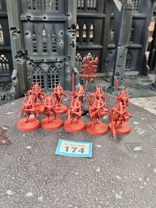 10x Bloodletters #174 Daemons of Khorne AOS Warhammer 40k