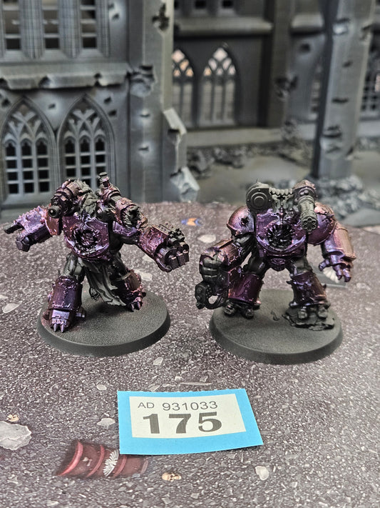 2x Obliterators #175 Chaos Space Marines Warhammer 40k