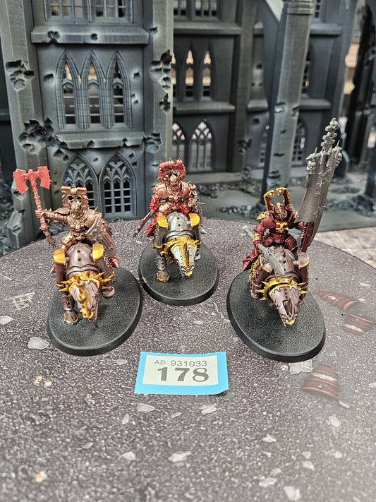 3x Mighty Skullcrushers #178 Blades of Khorne AOS Warhammer 40k