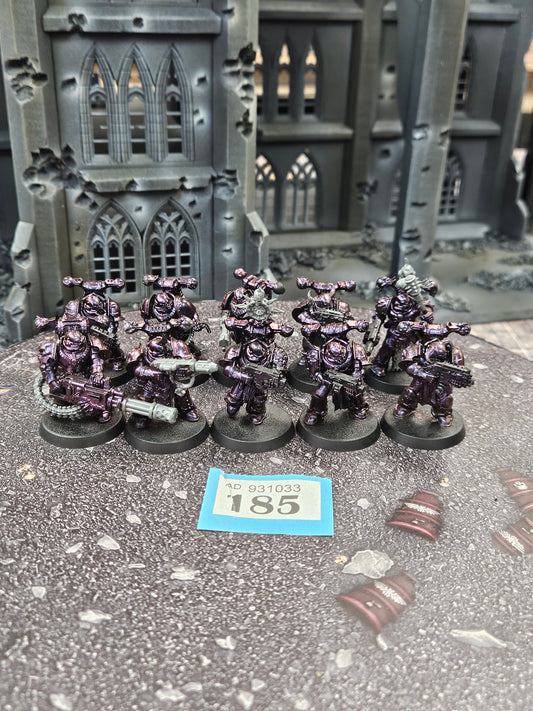 10x Chaos Space Marines #185 Chaos Space Marines Warhammer 40k