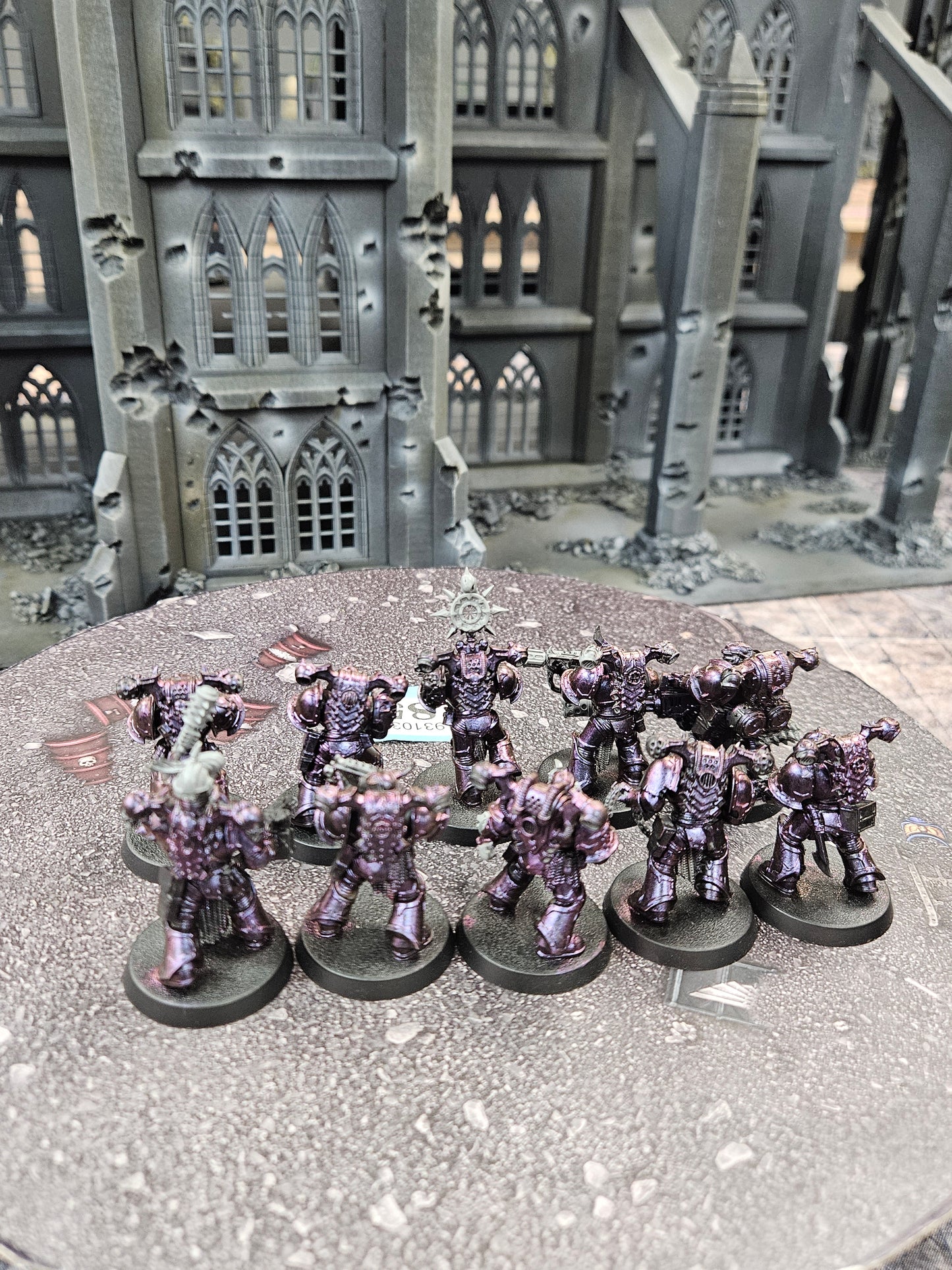 10x Chaos Space Marines #185 Chaos Space Marines Warhammer 40k