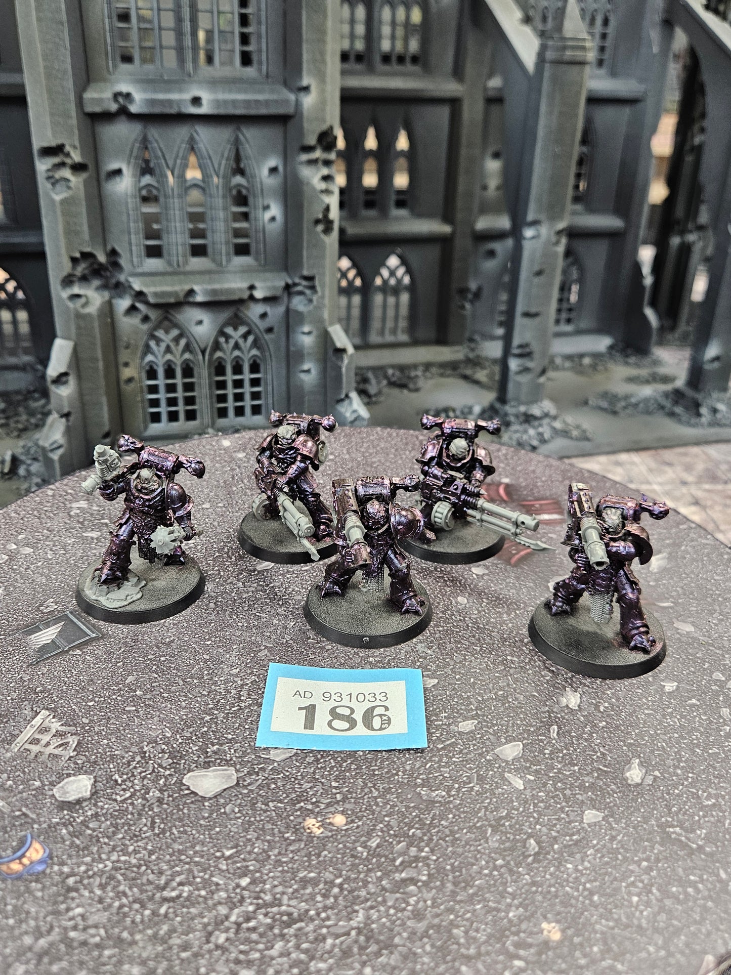 5x Havocs #186 Chaos Space Marines Warhammer 40k