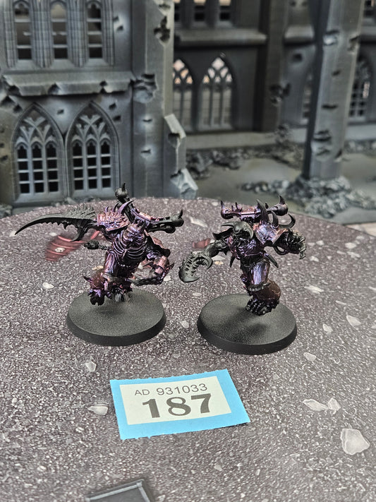 2x Greater Possessed #187 Chaos Space Marines Warhammer 40k