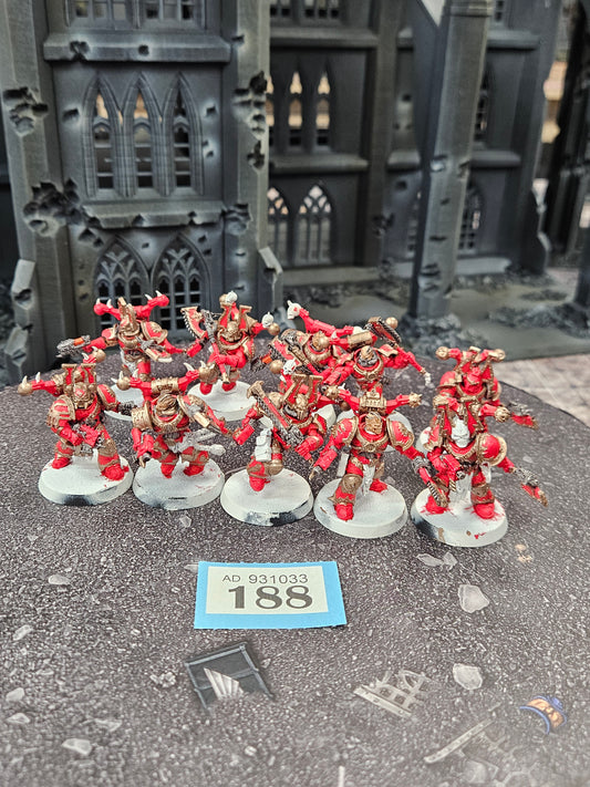 10x Khorne Berserkers #188 World Eaters Warhammer 40k