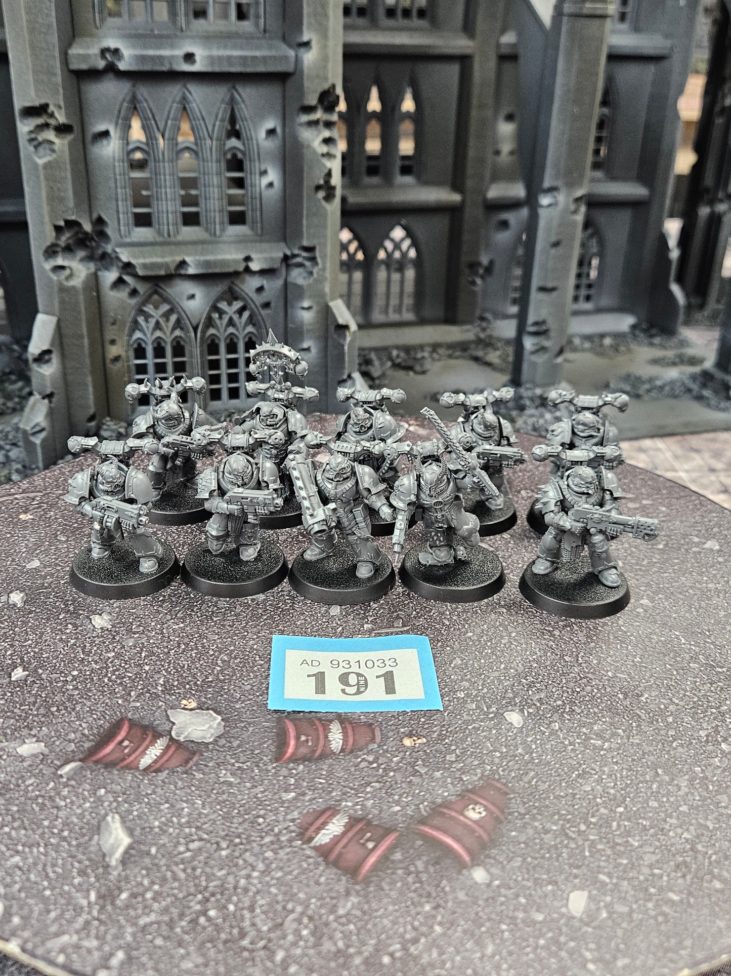 10x Chaos Space Marines #191 Chaos Space Marines Warhammer 40k