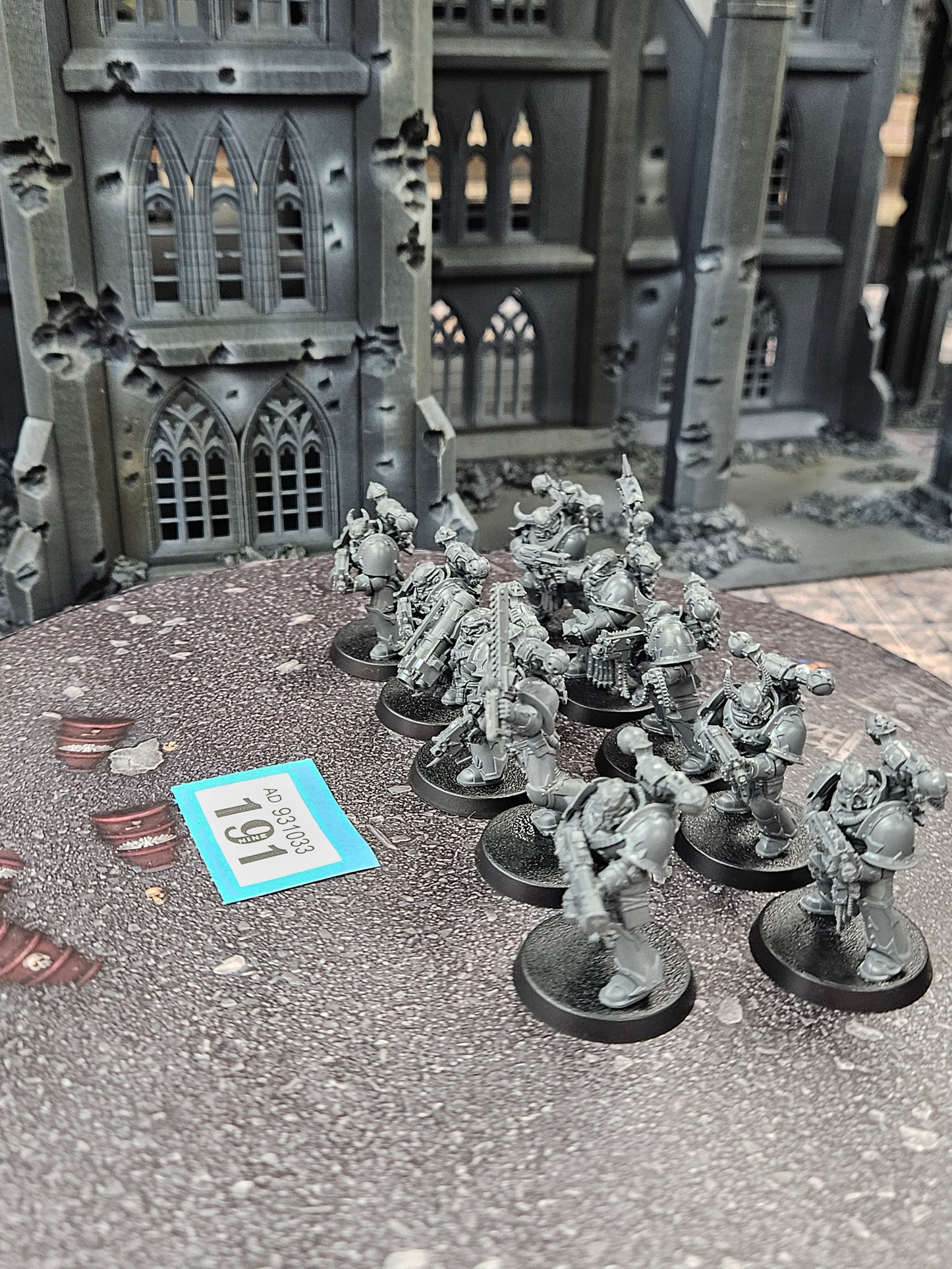 10x Chaos Space Marines #191 Chaos Space Marines Warhammer 40k