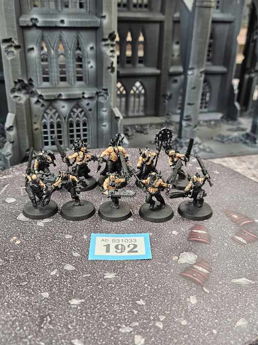 10x Chaos Cultists #192 Chaos Space Marines Warhammer 40k
