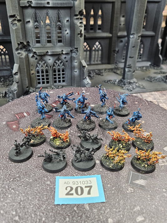 10x Blue Horrors + 10x Brimstone Horrors #207 Thousand Sons AOS Warhammer 40k