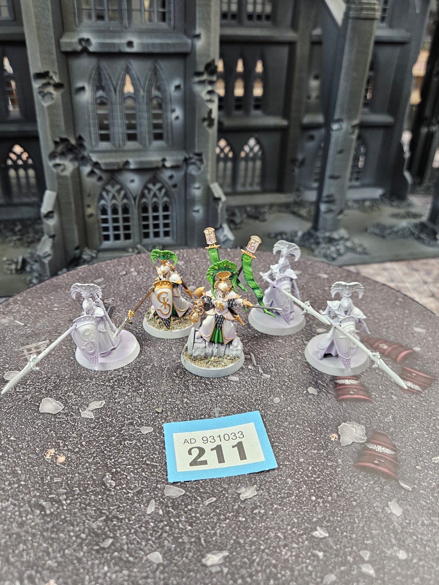 5x Wanari Auralan Wardens #211 Lumineth Realm Lords AOS Warhammer 40k