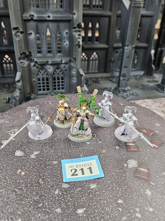 5x Wanari Auralan Wardens #211 Lumineth Realm Lords AOS Warhammer 40k