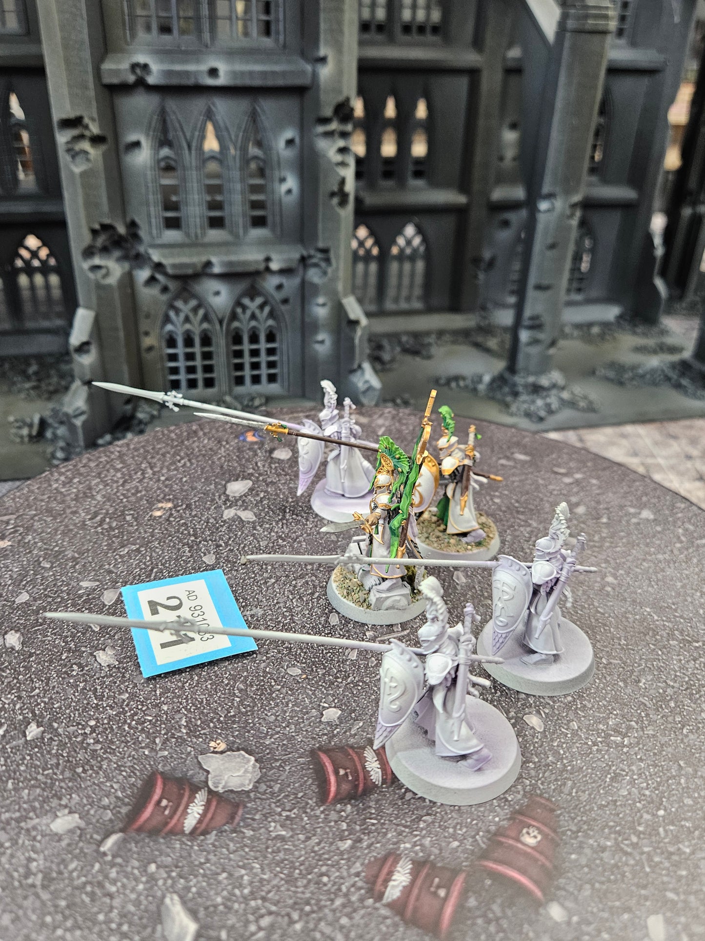 5x Wanari Auralan Wardens #211 Lumineth Realm Lords AOS Warhammer 40k