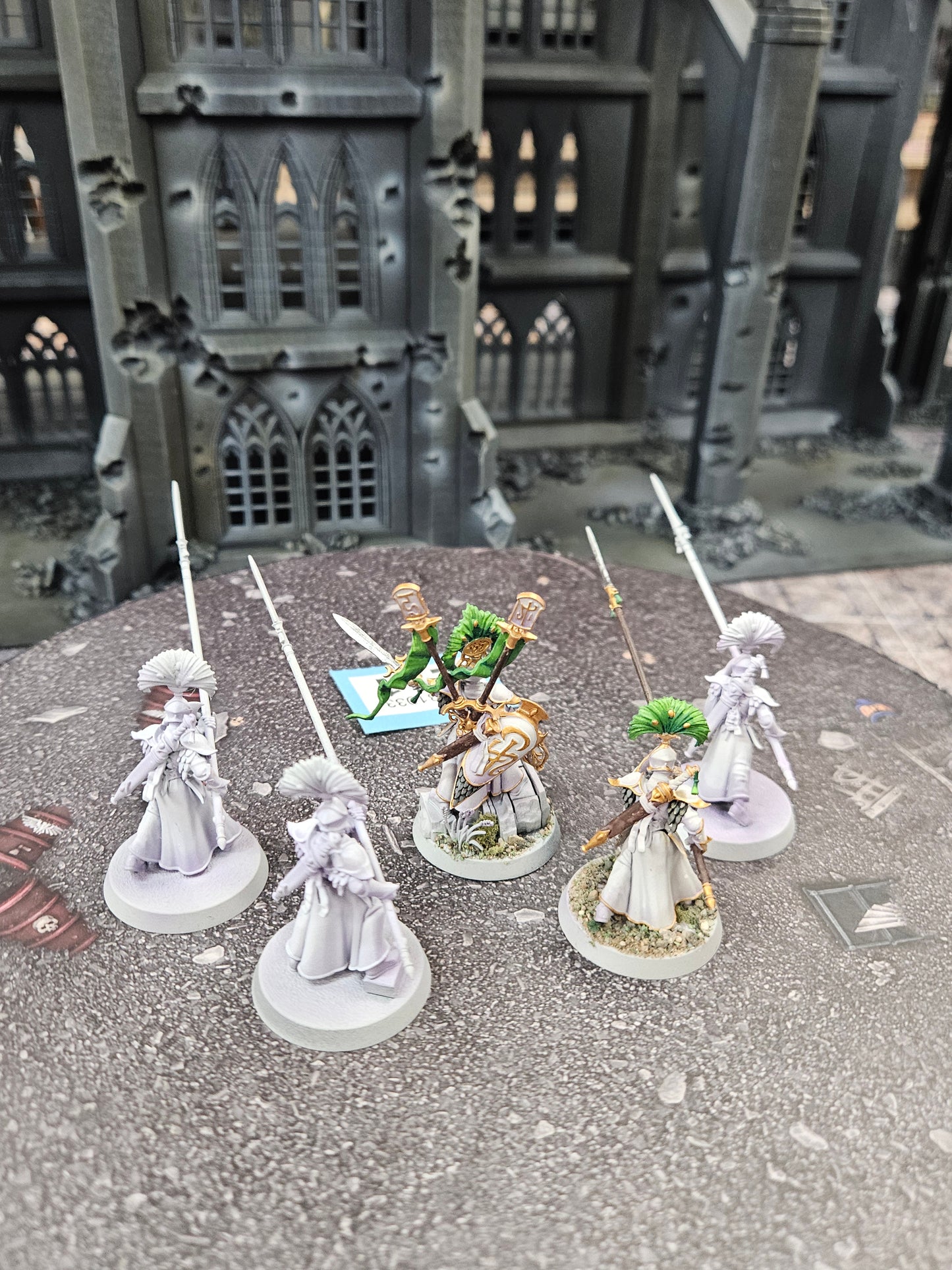 5x Wanari Auralan Wardens #211 Lumineth Realm Lords AOS Warhammer 40k