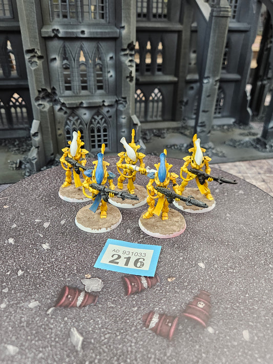 5x Wraithguard #216 Aeldari Warhammer 40k