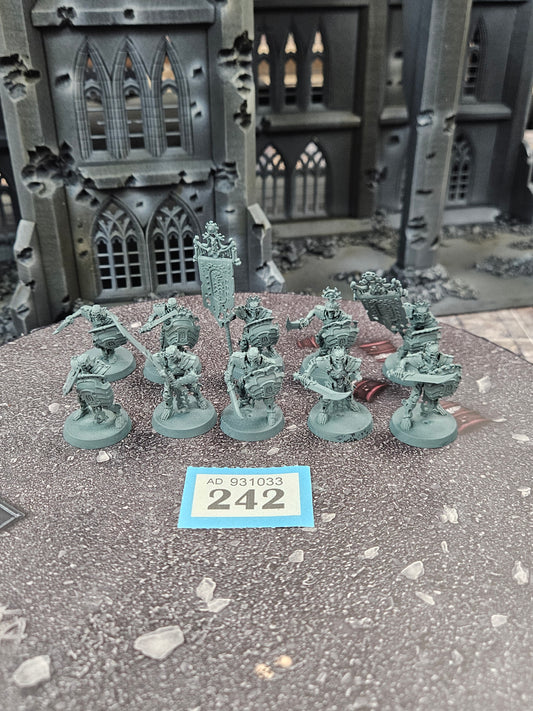 10x Mortek Guard #242 Ossiarch Bonereapers AOS Warhammer 40k