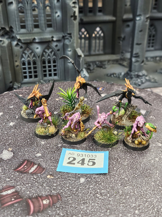7x Hunters of Huanchi #245 Well Painted Seraphon AOS Warhammer 40k