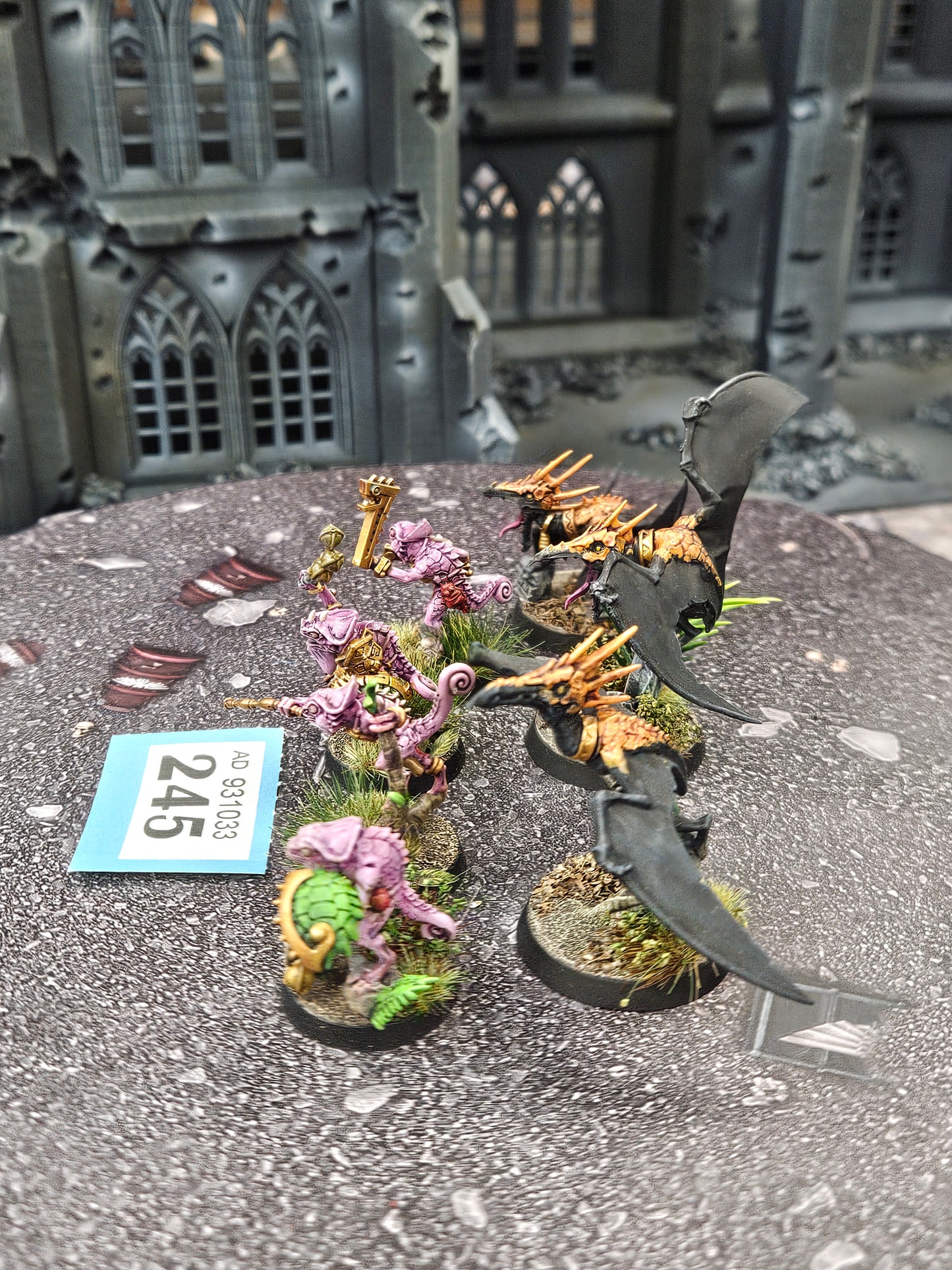 7x Hunters of Huanchi #245 Well Painted Seraphon AOS Warhammer 40k