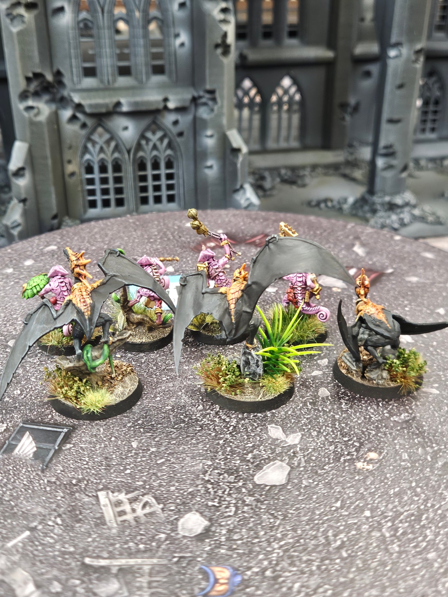 7x Hunters of Huanchi #245 Well Painted Seraphon AOS Warhammer 40k