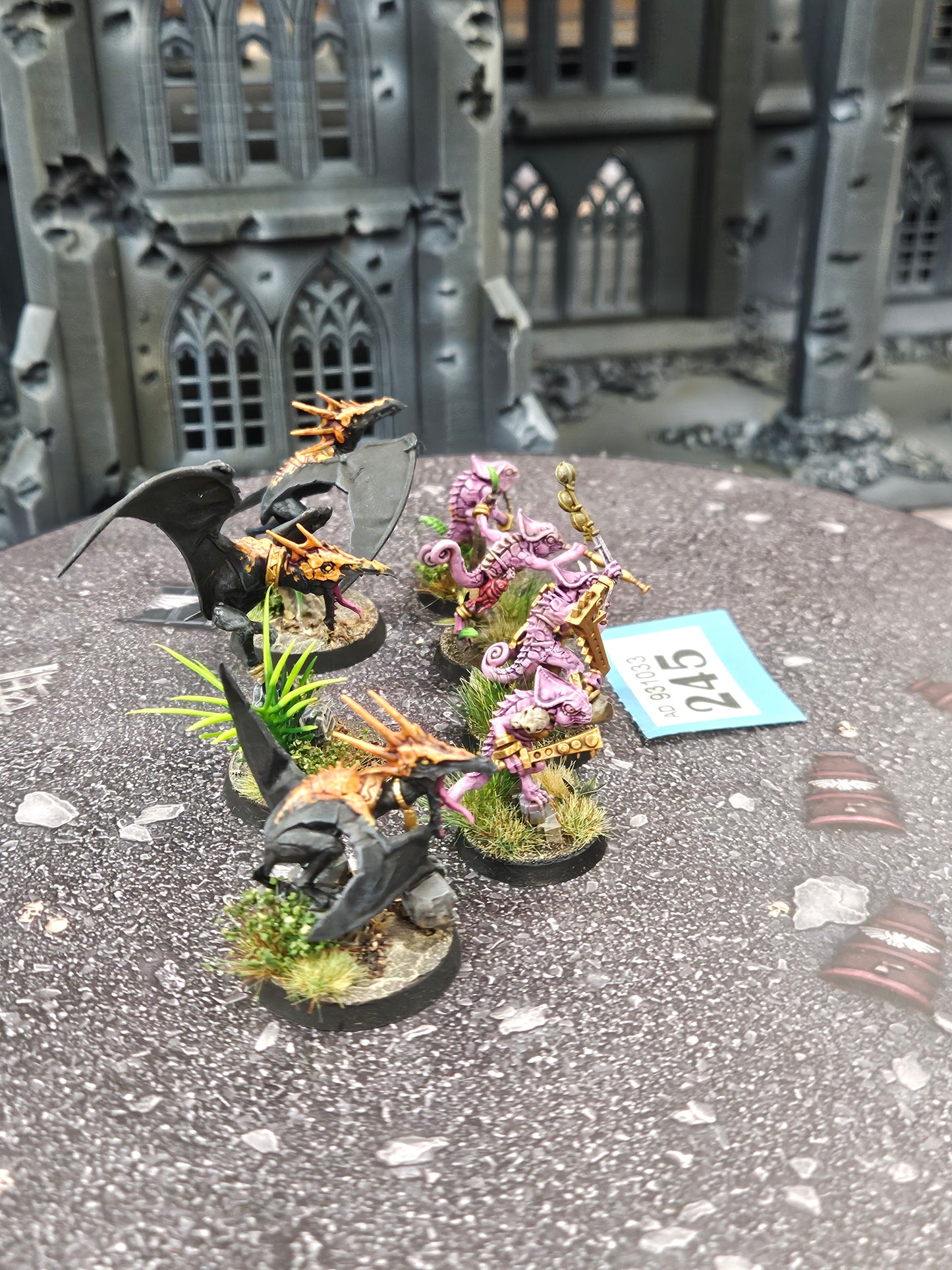 7x Hunters of Huanchi #245 Well Painted Seraphon AOS Warhammer 40k